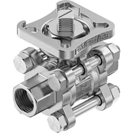 FESTO Ball Valve VZBE-1/4-WA-63-T-2-F0304-V15V15 VZBE-1/4-WA-63-T-2-F0304-V15V15